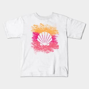 Seashell T-shirt Design Kids T-Shirt